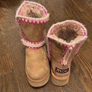 Mou Norfolk Eskimo Platform Boot